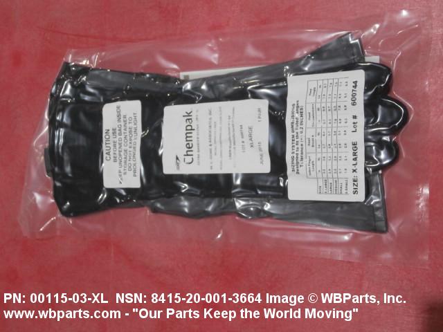 Part Number - 8415-01-033-3518