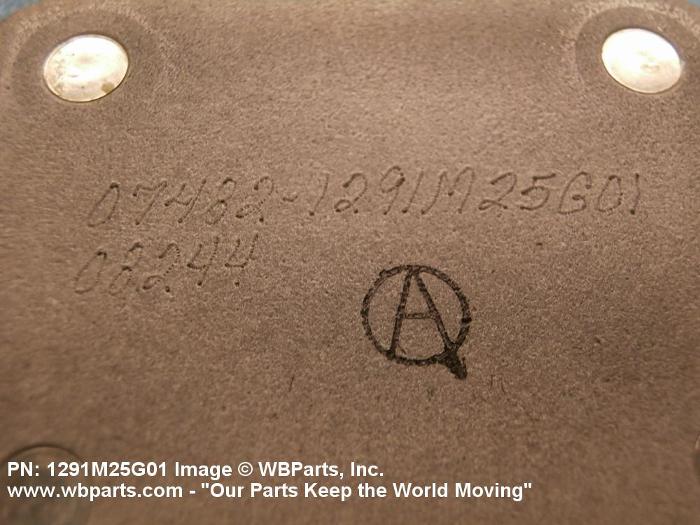 Part Number 1291M25G01