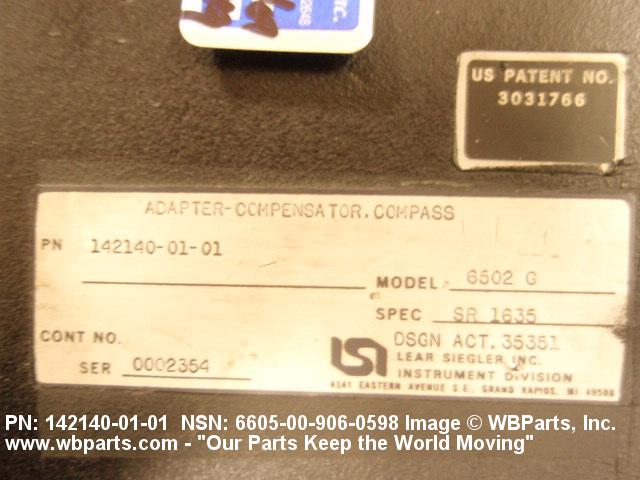 Part Number - 6605-01-201-9988