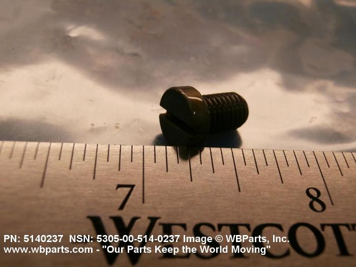 Part Number 5140237,   5305-00-514-0237