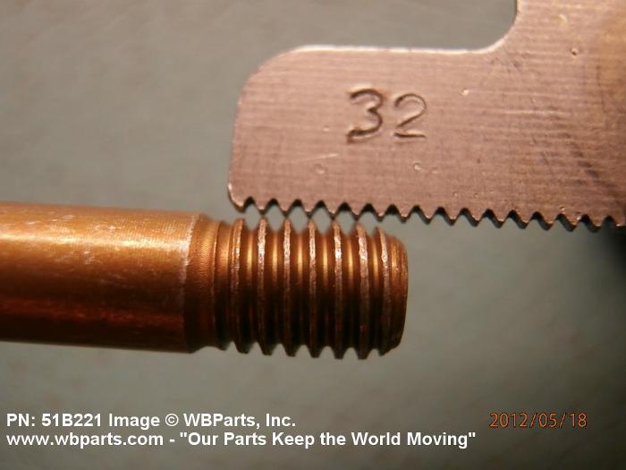 51b221 CLOSE TOLERANCE SCREW WBParts