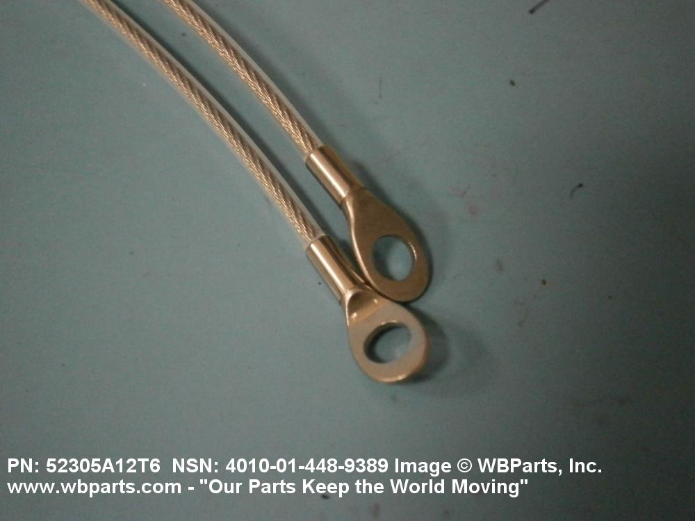 4010014489389 SINGLE LEG WIRE ROPE ASSEMBLY WBParts