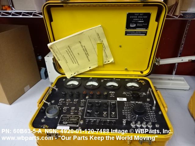 4920-01-120-7488 - SYSTEM ANA TEST SET, 60B635A, 60B63-5-A, 01-120-7488 ...