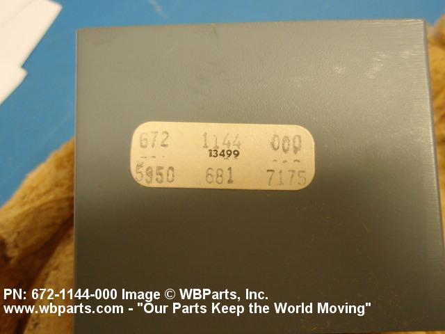 Part Number 672-1144-000