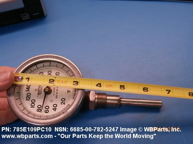 NSN 6685-01-574-2122 PN 111892 Self Indicating Thermometer NEW!