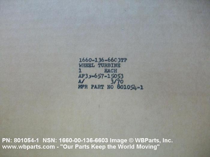 Part Number - 1660-00-783-1138