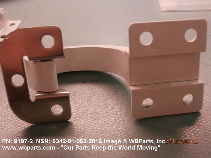 5342-01-053-2816 - DOOR GOOSENECK HINGE | WBParts