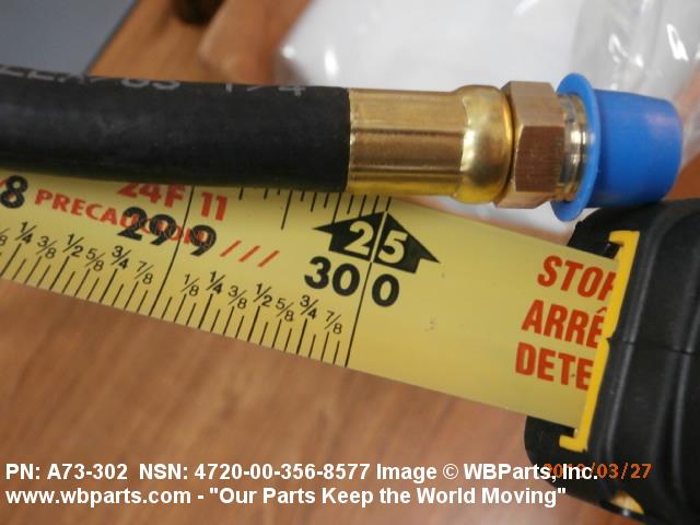 4720-00-792-9884 Details about   Non-Metallic Hose Assembly 0.375" x 25" Quick Disconnect NSN 