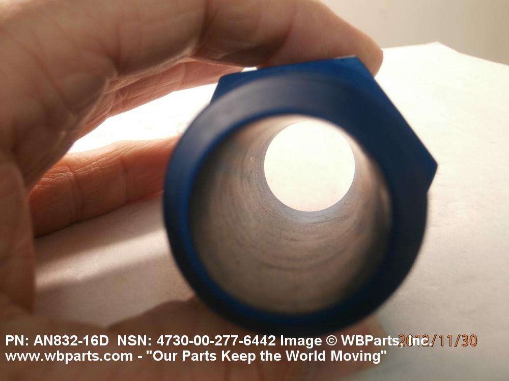 4730002776442 TUBE TO BOSS STRAIGHT ADAPTER, AN83216D, AN83216D