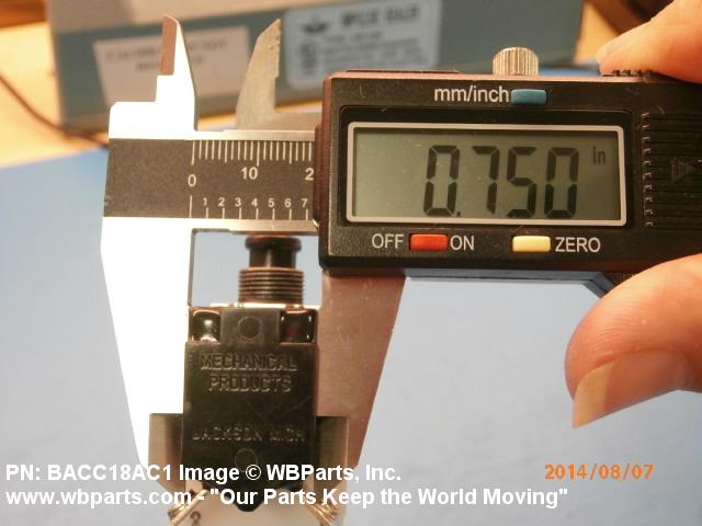 Part Number BACC18AC1