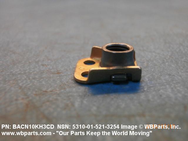 5310-01-521-3254 - PLATE SELF-LOCKING NUT | WBParts