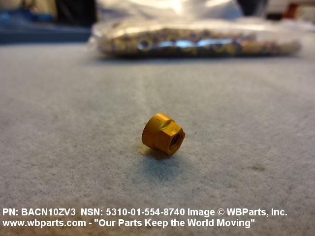 5310-01-554-8740 - HEXAGON SELF-LOCKING NUT | WBParts