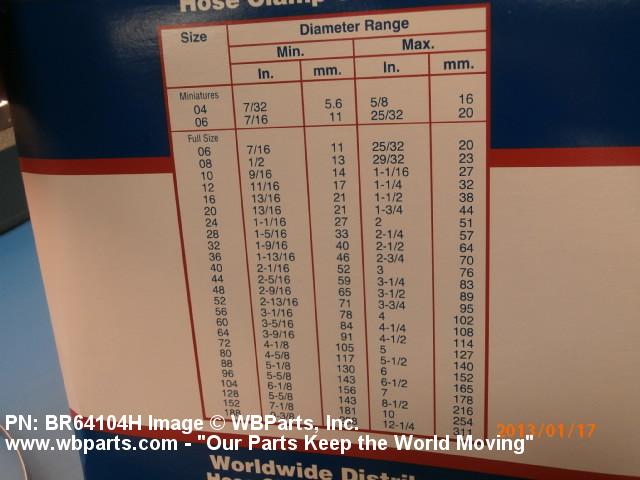 Part Number BR64104H