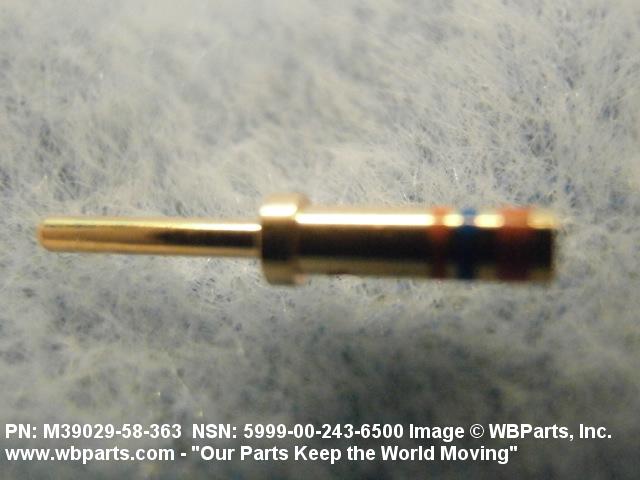 Military Specification M39029/58-363 Contact, Electrical at