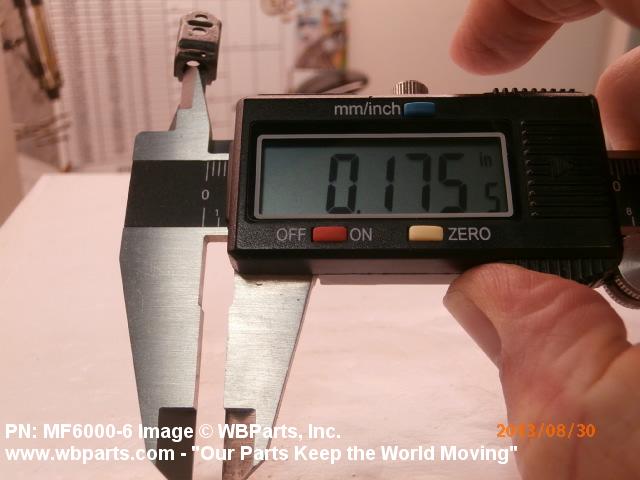 Part Number MF6000-6