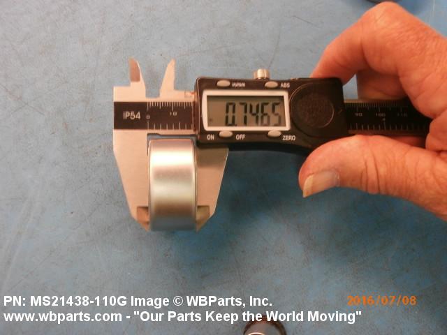 Part Number MS21438-110G