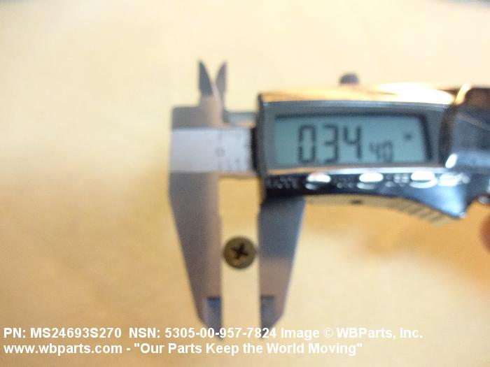 Part Number MS24693S270