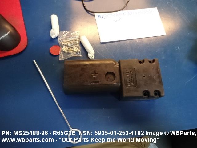Qty 2 J-Tech Mil Spec 4-Pos Connector Plug JT3406DS32-17S-M48 5935-01-596-1378 