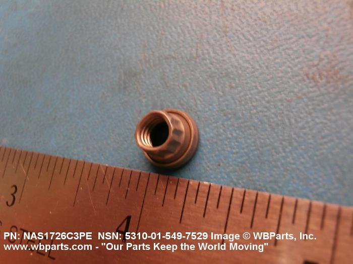 5310015497529 ASSEMBLED WASHER SELFLOCKING NUT, NAS1726C3PE, 01