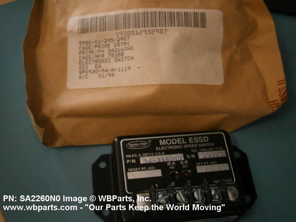 Part Number SA2260N0