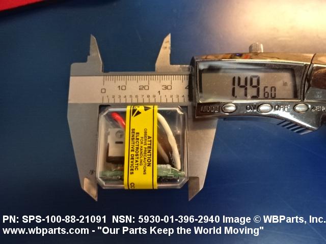 NSN 5930-01-396-2940 MEP803A Electronic Switch SPS-100-88-21091 MEP802A 