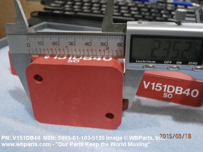 5905011035120 VOLTAGE SENSITIVE RESISTOR WBParts