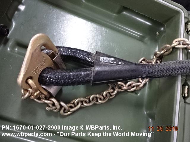 1670-01-027-2900 - AERIAL DELIVERY CARGO SLING, 38850-00001-042 