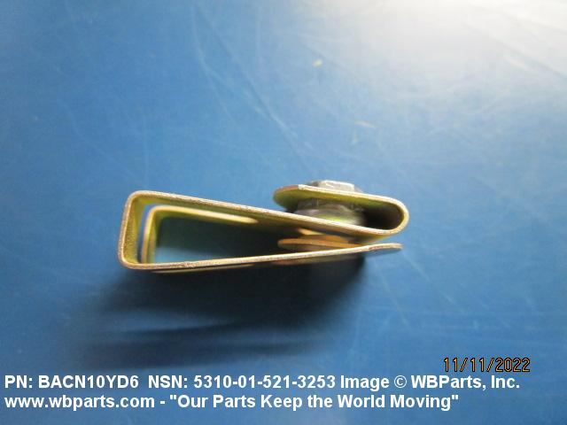 5310-01-521-3253 - CLIP-ON NUT | WBParts