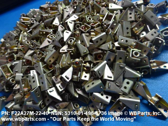 5310-01-496-6736 - PLATE SELF-LOCKING NUT | WBParts