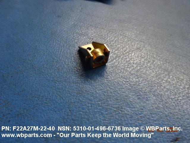 5310-01-496-6736 - PLATE SELF-LOCKING NUT | WBParts