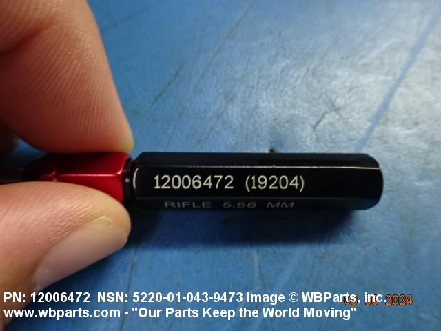 Min.　0430 5220-01-043-9473 - TAPER CYLINDRICAL PLUG GAGE | WBParts