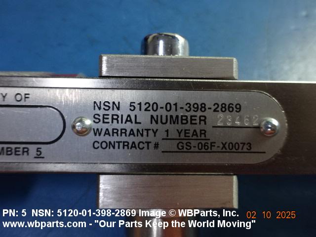 2090-01-283-3332 - CPO EEBD STORAGE BRACKET | WBParts