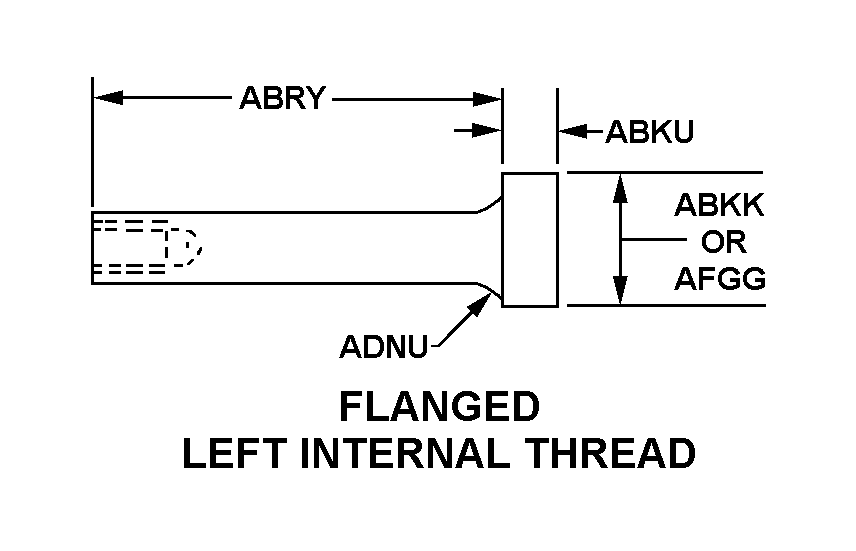 5340015214396 SPACING THREADED STANDOFF WBParts